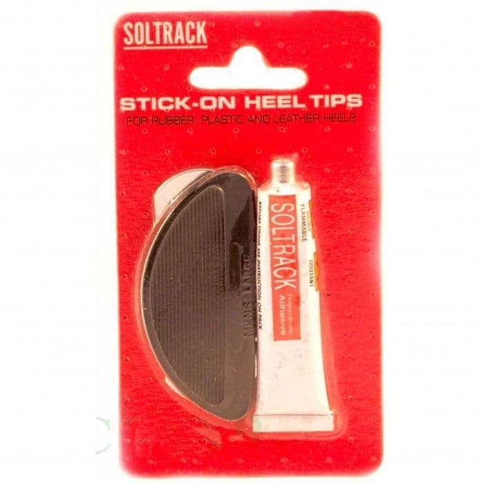 Heel Tips in Black Kit for DIY Shoe Repairs by Soltrack