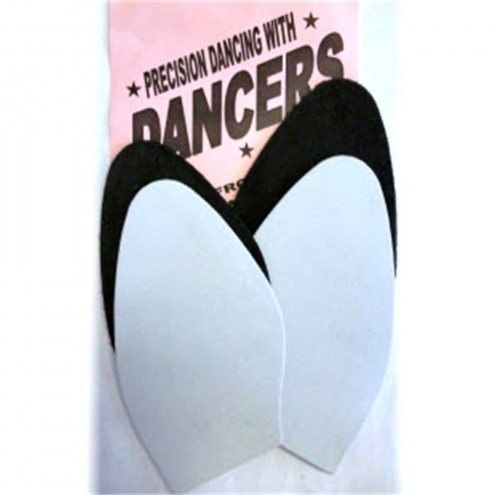 Ladies Dance Soles for DIY Shoe Repairs Choice of Black or Silver