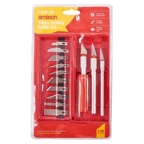 13pc Hobby Knife Kit