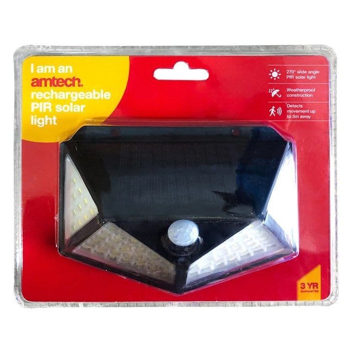 Rechargeable PIR Solar Light