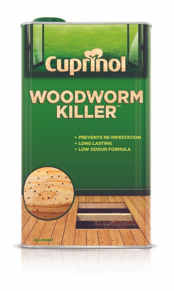 Cuprinol Woodworm Killer Low Odour 5L