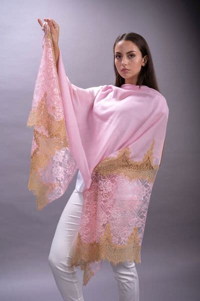 Pretty Pink Double Lace