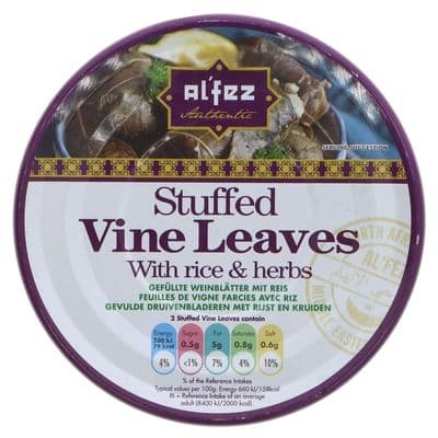 Al'Fez Vine Leaves Stuffed With Rice - 280g