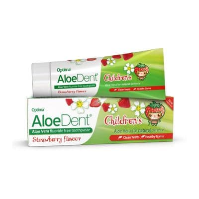 ALOEDENT CHILDRENS FLOURIDE FREE TOOTHPASTE - 50ml