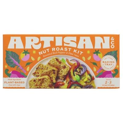 Artisan & Co Red Pepper & Pinenut Nut Roast  - 212g
