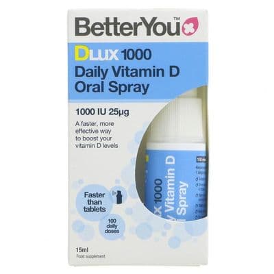 Better You Dlux1000 Vitamin D Oral Spray - 15ml