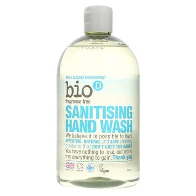 Bio D Handwash - Unfragranced - 500ml