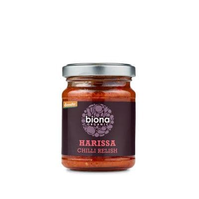 Biona Harissa Relish - Prepared - 125g