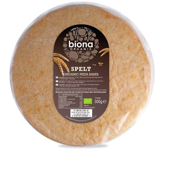 Biona Spelt Pizza Base - Organic (2 Pack) - 300g