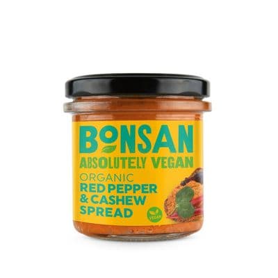 Bonsan Cashew & Bell Pepper Pate - 130g