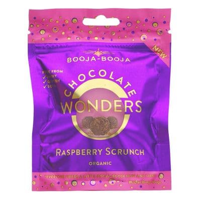 Booja-Booja Raspberry Scrunch Wonders - 65g