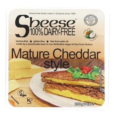 Bute Island Foods Mature Cheddar Style - 200g
