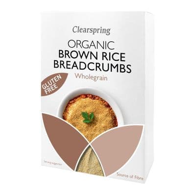 Clearspring Breadcrumbs - Brown Rice Gf - 250g
