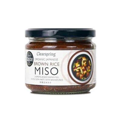 Clearspring Brown Rice Miso Jar - Unpasteurized - 300g