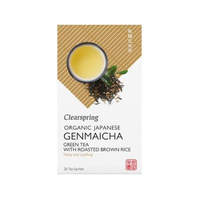 Clearspring Genmaicha Green Tea Bags - 20 bags
