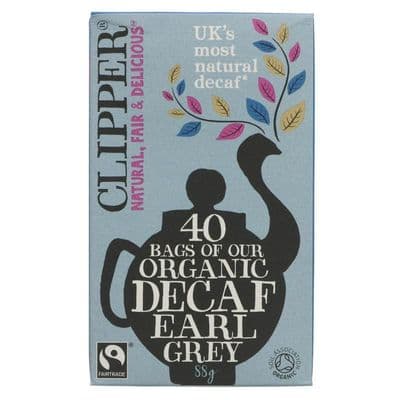 Clipper Earl Grey Decaff - 40 bags