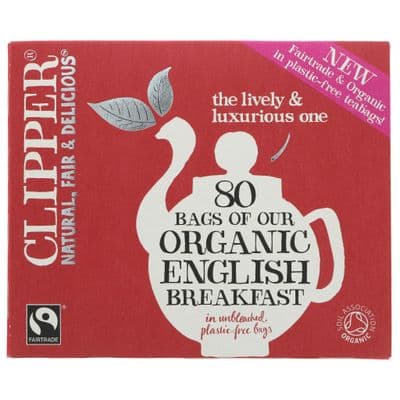 Clipper English Breakfast Organic - 80 bags
