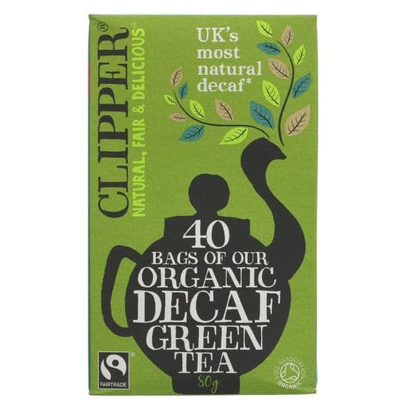 Clipper Organic Decaffeinated Green - 40 bags