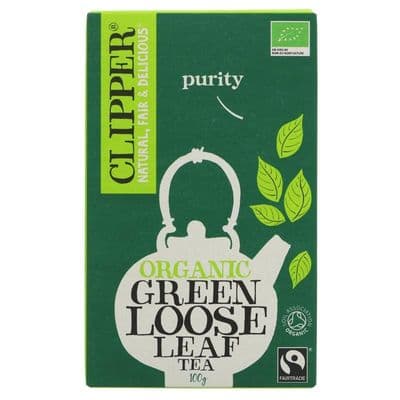 Clipper Organic Green Fop Loose Tea - 100g