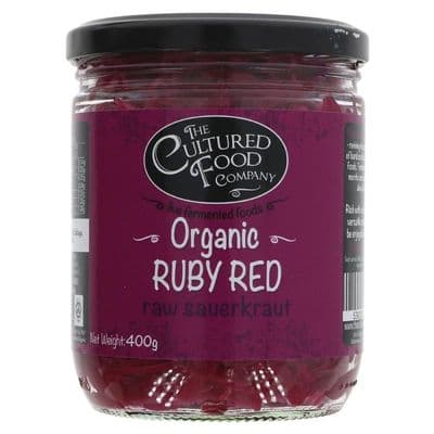 Cultured Food Company Raw Ruby Red Sauerkraut - 400g