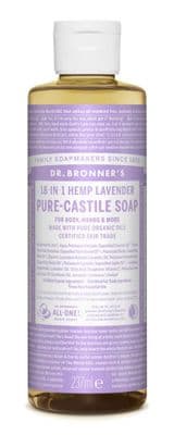 Dr Bronner Org Lavender Castile Liquid Soap 237ml