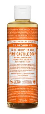 Dr Bronner Org TT Castile Liq Soap 237ml