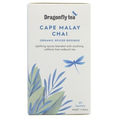 Dragonfly Teas Cape Malay Rooibos Chai - Og - 20 bags