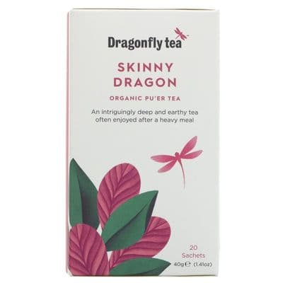 Dragonfly Teas Good Dragon Pu'er Tea - 20 bags