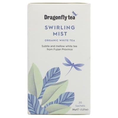 Dragonfly Teas Swirling Mist White Tea - Og - 20 bags