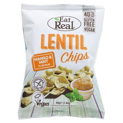 Eat Real Lentil Sea Salted Chips - 40g