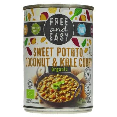 Free & Easy Sweet Pot/Kale/Coconut Curry - 400g