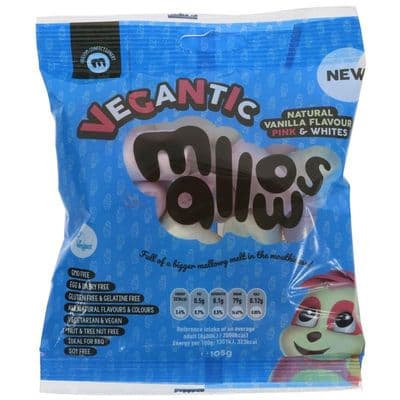 Freedom Confectionery Veganics- Large Mallows - 105g