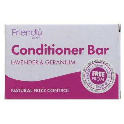 Friendly Soap Conditioner Bar-Lav & Geranium - 95g