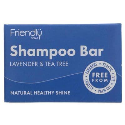Friendly Soap Natural Shampoo Bar Lav & Tea - 95g