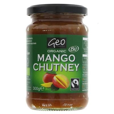 Geo Organics Mango Chutney Og Fairtrade - 370g