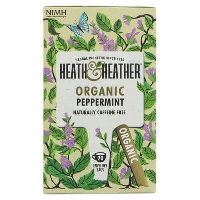 Heath And Heather Peppermint - Organic - 20 bags