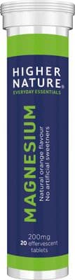 Higher Nature Higher Nature - Magnesium Effervescent 20 Tablets