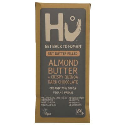 Hu Almond Butter Crispy Dark Bar - 60g
