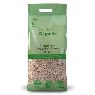 Just Gluten Free Organic Gluten Free Buckwheat Flakes 350g