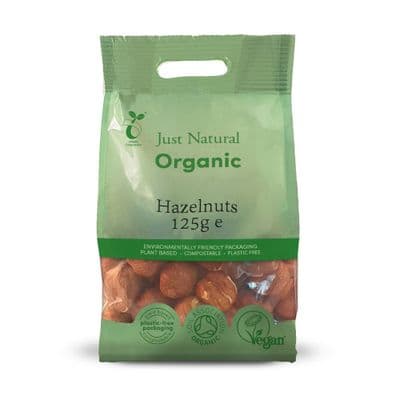 Just Natural Organic Organic Hazelnuts 125g