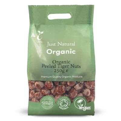 Just Natural Organic Organic Tiger Nuts Raw - Peeled 250g