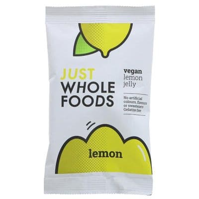 Just Wholefoods Jelly Crystals - Lemon - 85g