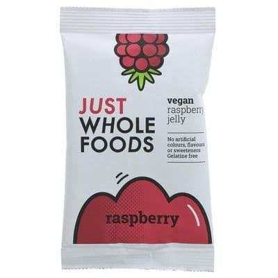 Just Wholefoods Jelly Crystals - Raspberry - 85g