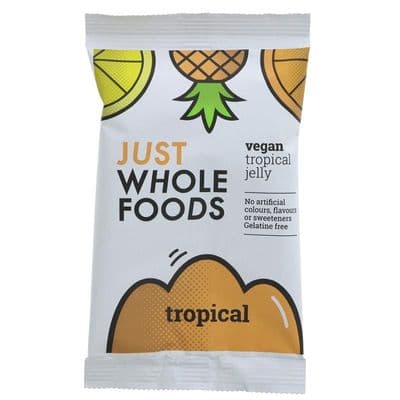 Just Wholefoods Jelly Crystals - Trop Fruits - 85g