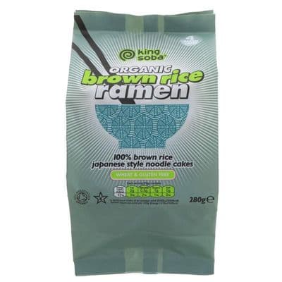 King Soba Organic Brown Rice Ramen - 280g