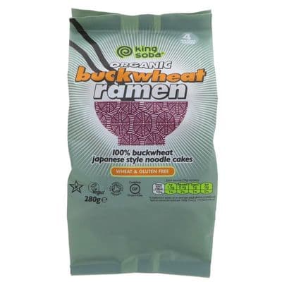 King Soba Organic Buckwheat Ramen - 280g