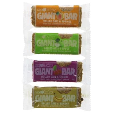Ma Baker Giant Fruit Bar - Wheat Free - 90g