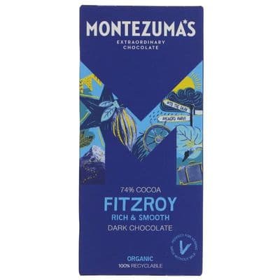 Montezuma's Fitzroy Very Dark Chocolate - 90g