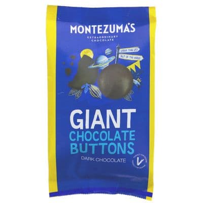 Montezumas Giant Dark Chocolate Buttons - 120G