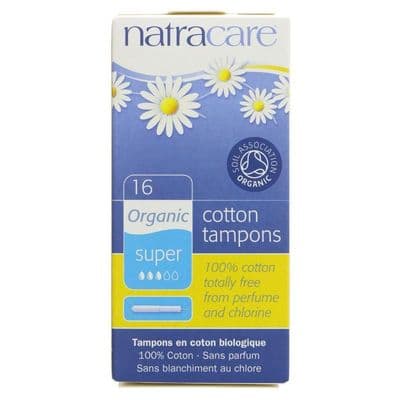 Natracare Applicator Tampon - Super - 16